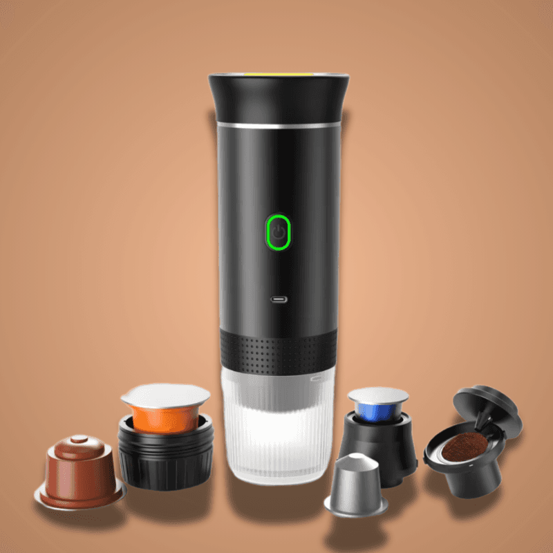 Machine à Café 3 en 1 Portable compacte pour capsules, café moulu et espresso